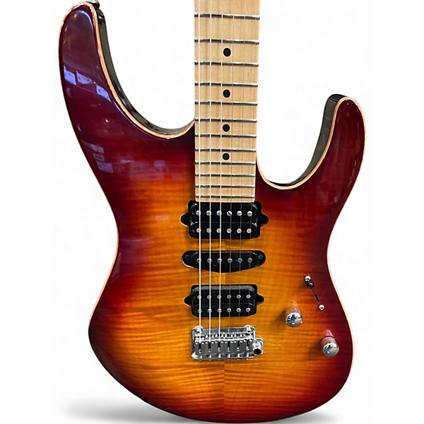 Used Suhr MODERN PLUS ORANGE BURST Solid Body Electric Guitar