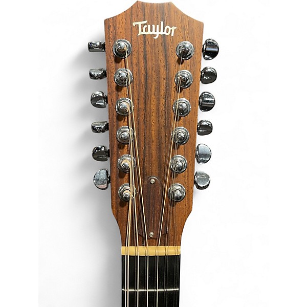 Used Taylor 750 Natural 12 String Acoustic Guitar