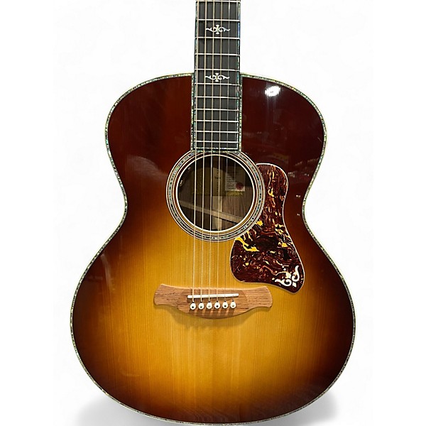 Used Taylor Gold Label 914e shaded edgeburst Acoustic Electric Guitar