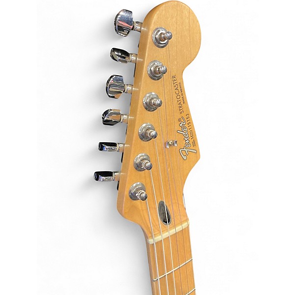 Used Fender Mexican Standard Stratocaster 2 Color Sunburst Solid Body Electric Guitar