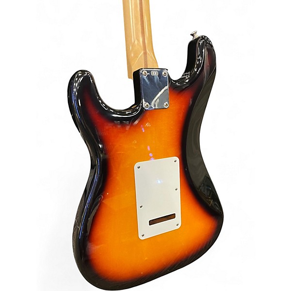 Used Fender Mexican Standard Stratocaster 2 Color Sunburst Solid Body Electric Guitar