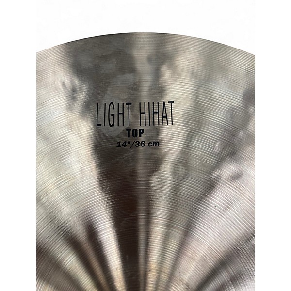 Used Zildjian 14in K Light Hi Hat Top Cymbal