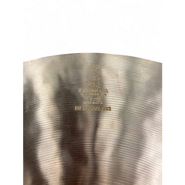 Used Zildjian 14in K Light Hi Hat Top Cymbal