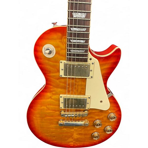 Used Epiphone LES PAUL ULTRA Cherry Sunburst Solid Body Electric Guitar