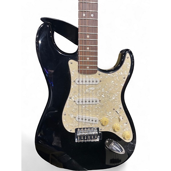 Used Squier Affinity Stratocaster Black Solid Body Electric Guitar