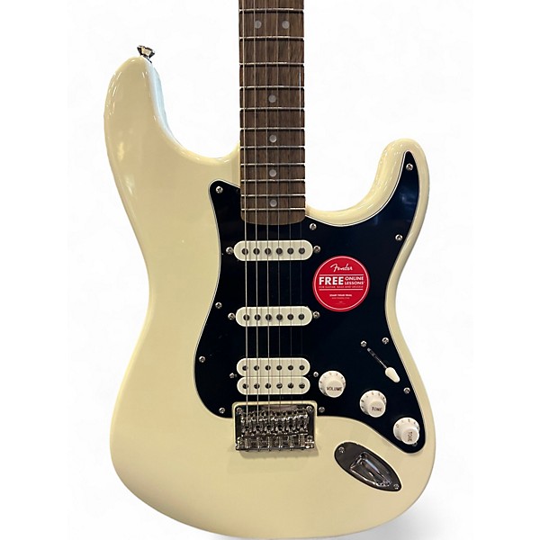 Used Squier Classic Vibe 1960S Stratocaster Alpine White Solid Body Electric Guitar
