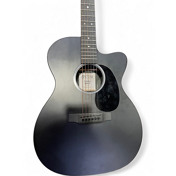 Used Martin 000xc Black Acoustic Electric Guitar