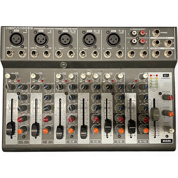 Used Xenyx 1002B Line Mixer