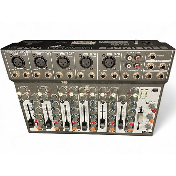 Used Xenyx 1002B Line Mixer