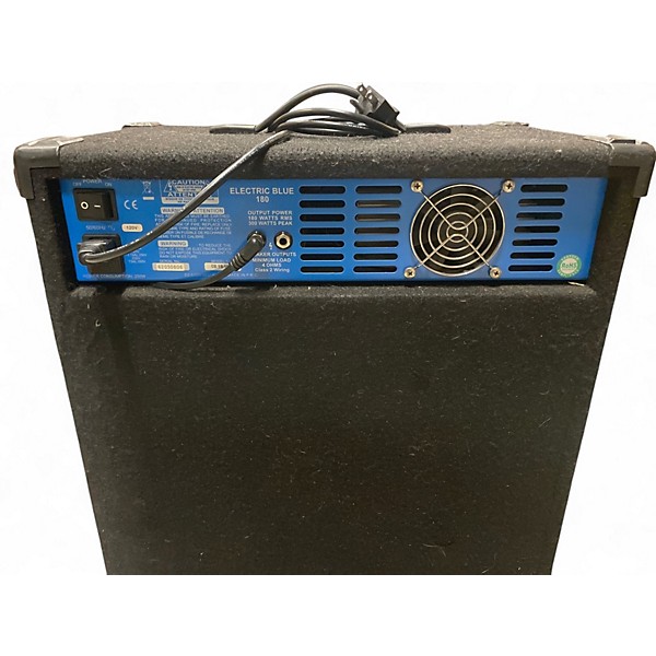 Used Ashdown EB 15-180 Electric Blue EVO II 180W 1x15 Bass Combo Amp