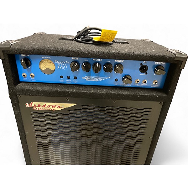 Used Ashdown EB 15-180 Electric Blue EVO II 180W 1x15 Bass Combo Amp