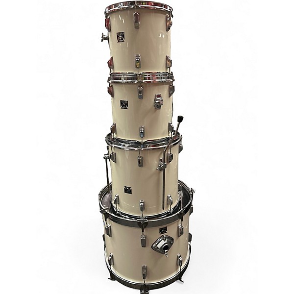Used 1990s TAMA 4 Piece SWINGSTAR Antique White Drum Kit