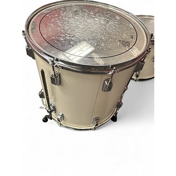 Used 1990s TAMA 4 Piece SWINGSTAR Antique White Drum Kit