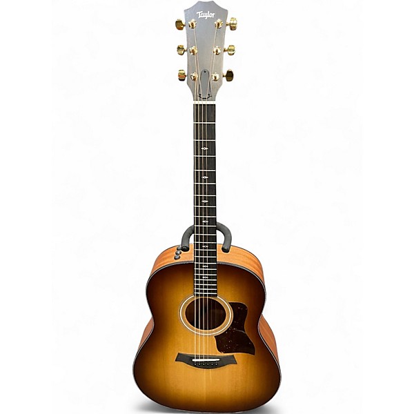 Used Taylor 117e Sunset Blvd Grand Pacific Acoustic-Electric Sunset Edgeburst Acoustic Electric Guitar
