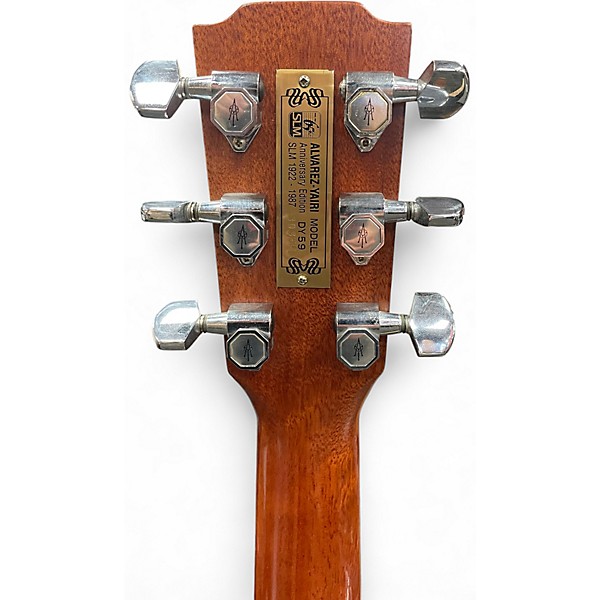 Vintage 1987 Alvarez DY59 Natural Acoustic Guitar