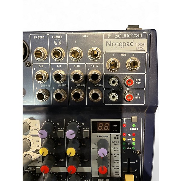 Used Soundcraft NOTEPAD 12FX Digital Mixer