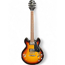 Used Epiphone ES339 Sunburst Hollow Body Electric Guitar