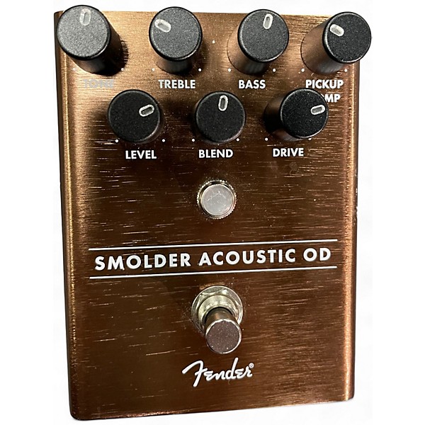 Used Fender SMOLDER ACOUSTIC OD Effect Pedal