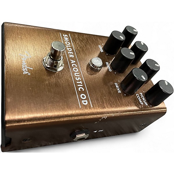 Used Fender SMOLDER ACOUSTIC OD Effect Pedal