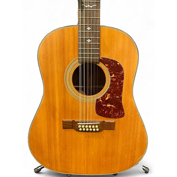 Vintage 1990s Washburn D-25S-12N Natural 12 String Acoustic Guitar
