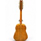 Vintage 1990s Washburn D-25S-12N Natural 12 String Acoustic Guitar