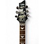 Used 2017 Schecter Guitar Research Banshee Black and White Solid Body Electric Guitar