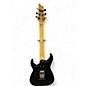 Used 2017 Schecter Guitar Research Banshee Black and White Solid Body Electric Guitar