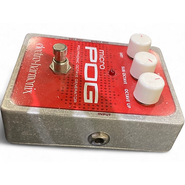 Used Electro-Harmonix Micro Pog Polyphonic Octave Generator Effect Pedal