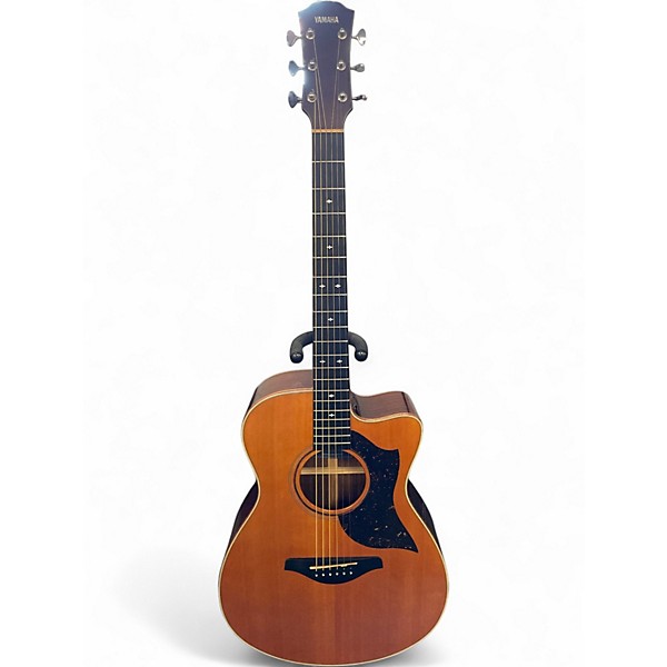 Used Yamaha AC5R Natural Acoustic Electric Guitar