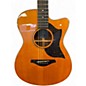 Used Yamaha AC5R Natural Acoustic Electric Guitar