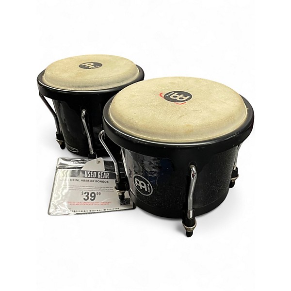 Used MEINL HB50-BK Bongos