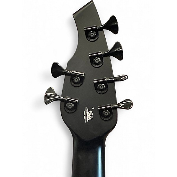 Used Ernie Ball Music Man Bongo 6 String Black Electric Bass Guitar