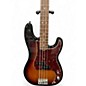 Used Fender American Standard Precision Bass 3 Tone Sunburst Electric Bass Guitar