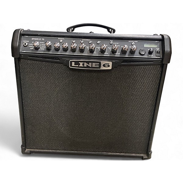 Used Line 6 Spider IV 75W 1x12 Guitar Combo Amp