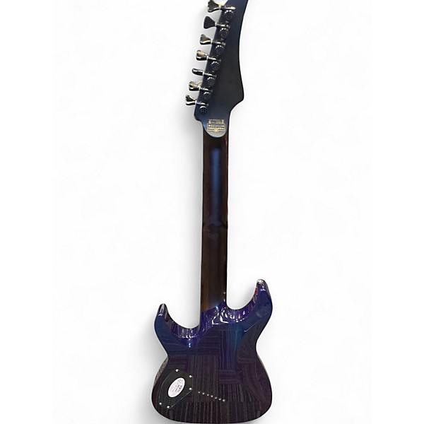 Used Schecter Guitar Research Reaper 7 MS Elite Deep Ocean Solid Body Electric Guitar