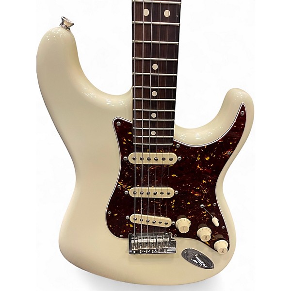 Used Fender American Professional II Stratocaster Olympic Pearl Solid Body Electric Guitar