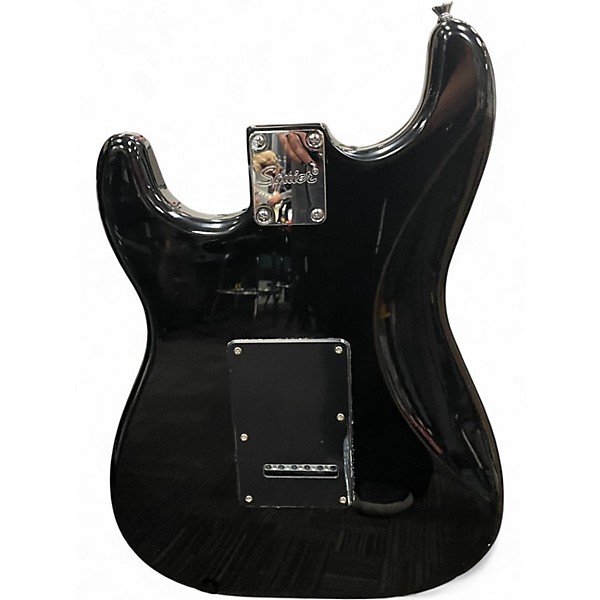 Used Squier Sonic Stratocaster Hss  Black Solid Body Electric Guitar