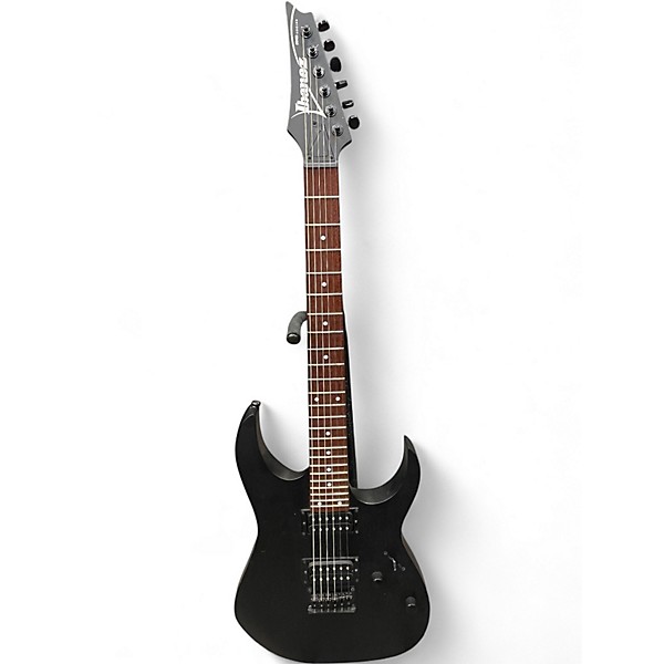Used Ibanez RGRT421 Black Solid Body Electric Guitar