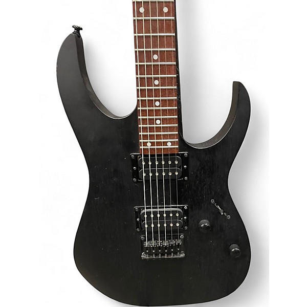 Used Ibanez RGRT421 Black Solid Body Electric Guitar