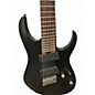Used Ibanez RGIM7MH Black Solid Body Electric Guitar