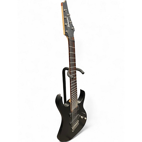 Used Ibanez RGIM7MH Black Solid Body Electric Guitar