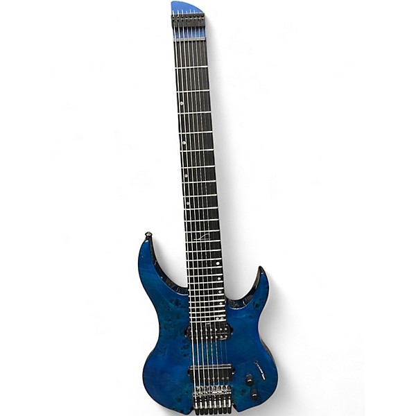 Used Legator GHOST SS 8 Blue Burst Solid Body Electric Guitar