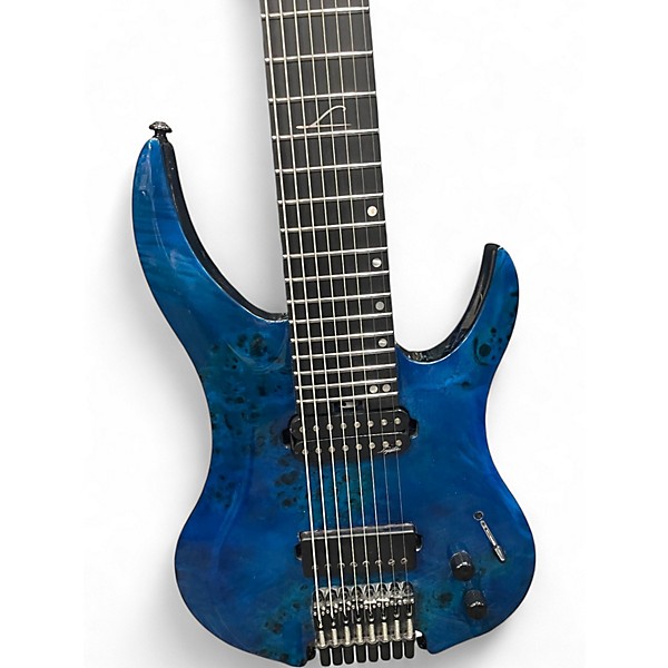 Used Legator GHOST SS 8 Blue Burst Solid Body Electric Guitar