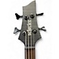 Used Schecter Guitar Research CHARLES BERTHOUD Trans Black Electric Bass Guitar
