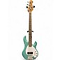 Used Sterling by Music Man Ray35 5 String DORADO GREEN Electric Bass Guitar thumbnail
