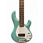 Used Sterling by Music Man Ray35 5 String DORADO GREEN Electric Bass Guitar