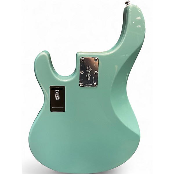 Used Sterling by Music Man Ray35 5 String DORADO GREEN Electric Bass Guitar