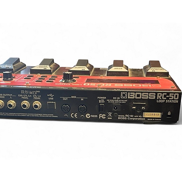 Used BOSS RC50 Loop Station Pedal