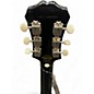 Used Epiphone Les Paul Custom Black and Silver Solid Body Electric Guitar