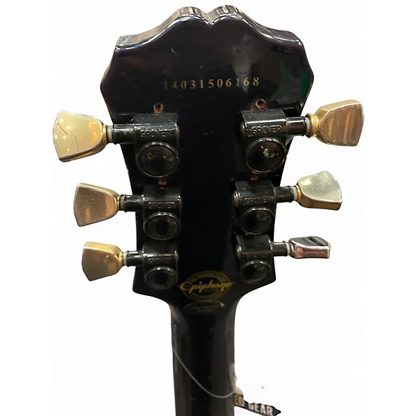 Used Epiphone Les Paul Standard Pro Blue Sapphire Solid Body Electric Guitar